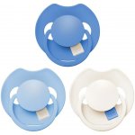 Lovi Dudlík silikonový dynamický Prime 3ks Ultramarine Blue – Zboží Mobilmania