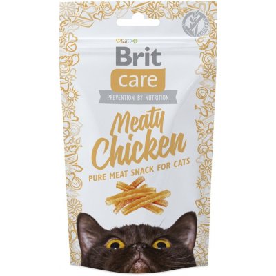 Brit Care Cat Snack Meaty Chicken 50 g – Zboží Mobilmania