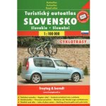 Slovensko 1:100 000 - Autoatlas se značením turistických tras a cyklotras – Sleviste.cz
