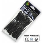 Bradas BR-TS1176250B Stahovací pásky 7,6x250mm 100 ks – Zboží Dáma