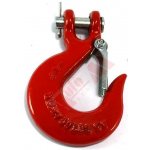 Hák navijáku kluzný s vidlicí červený – Hledejceny.cz