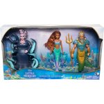 Mattel Disney Princess sada 3 ks panenek Malá mořská víla Ursula a Král Triton – Hledejceny.cz