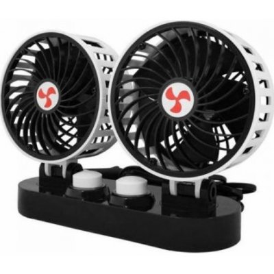Ventilátor do auta 24V 2x12cm s regulací LTC LXWTS5 – Hledejceny.cz