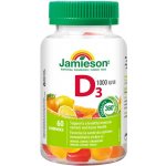 Jamieson Vitamín D3 1000 IU 60 želatinových pastilek – Hledejceny.cz