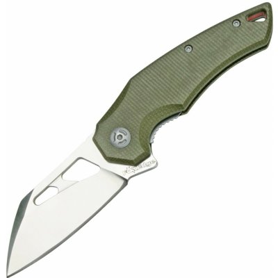 Fox Knives EDGE ATRAX OD MICARTA SATIN BLADE ALUMNIUM BACK SIDE SAPCER – Hledejceny.cz