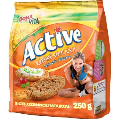 Bonavita Křehké rohlíčky s celozrnnou moukou 250 g – Zboží Dáma