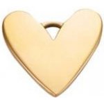 Šperky4U Ocelový přívěšek srdíčko - OK1423-GD – Zboží Dáma