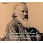 Johannes Brahms - The Five Sonatas For Violin Piano, Vol.1 CD – Hledejceny.cz