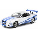 Jada Rychle a zběsile Twin Pack 2006 Mitsubishi Lancer Evo IX + Brianův 2002 Nissan Skyline GTR R34 – Hledejceny.cz
