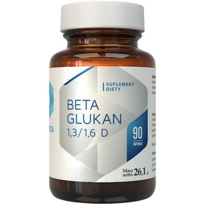 Hepatica BetaGlukan 1,3/1,6D, 230 mg 90 rostlinných kapslí – Hledejceny.cz