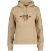 Dámská mikina Gant D1. BANNER SHIELD HOODIE zelená