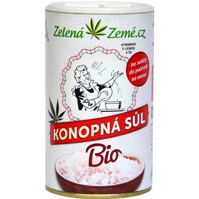 Zelená Země Bio Konopná sůl 165 g – Sleviste.cz