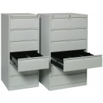 BISLEY Lístkovnice kovová trojřadá BISLEY DF6 černá – Zboží Dáma