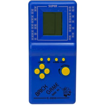 KIK Digitální hra Brick Game Tetris modrý