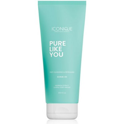 ICONIQUE Professional Deep Cleansing & Refreshing Scrub čisticí peeling pro mastnou pokožku hlavy 200 ml – Hledejceny.cz