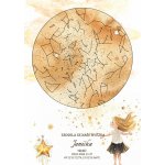 Dětská hvězdná mapa narození – Zboží Dáma