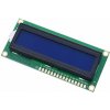 Modelářské nářadí Znakový LCD displej 16x2 I2C modrý