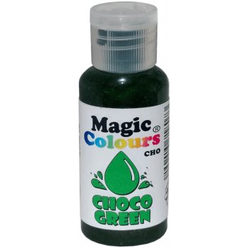 Magic Colours Gelová barva do čokolády Choco Green 32 g