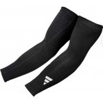 adidas COMPRESSION ARM SLEEVES Černá Stříbrná – Zboží Dáma