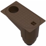 Vodaland Easy Lapač střešních splavenin 303 x 164 x 234 mm hnědý – Hledejceny.cz