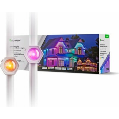 Nanoleaf Multicolor Permanent Outdoor Lights Smarter Kit 15m – Hledejceny.cz