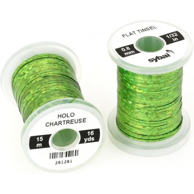 Sybai Plochá Lametka Flat Tinsel Chartreuse 0,8 mm – Hledejceny.cz