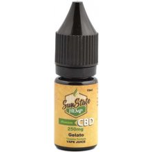 Sunstate Hemp Vape Juice Gelato CBD 10 ml 250 mg