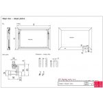 ACO Sklepní okno hnědé vyklápěcí plastové s mřížkou 40 x 40 cm dvojsklo 4+4 mm – Zboží Mobilmania