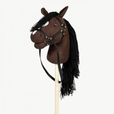 Hobby koník na tyči s ocasem By Astrup Hobby Horse Brown – Zbozi.Blesk.cz