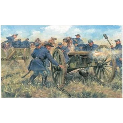 ITALERI Model Kit figurky 6038 - UNION ARTILLERY (AMERICAN CIVIL WAR) (1:72) – Zboží Dáma