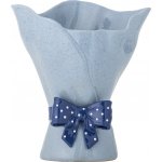 Bloomingville 82063171 Váza Belivia kameninová 28,5 cm, modrá – Hledejceny.cz
