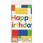 Unique ubrus plastový Barevná stavebnice 1.37x2.13m – Sleviste.cz