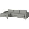 Sedací souprava Bolia Scandinavia Chaise Longue 2,5 místná light grey