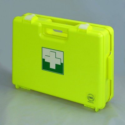 VMBal Fluo 3 kufr první pomoci s náplní Výroba – Zboží Mobilmania