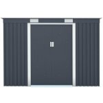 IWHome Zahradní domek ZEUS 2B 3,16 m² antracit + podlahová konstrukce ZEUS 2B IWH-10230006 + IWH-102 – Zboží Dáma