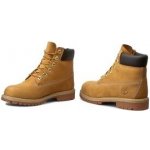 Timberland turistická obuv 6 In Premium Wp Boot 12909/TB0129097131 Wheat Nubuc yellow – Zboží Dáma