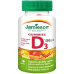 Jamieson Vitamin D3 Gummies 60 žvýkacích tablet – Hledejceny.cz