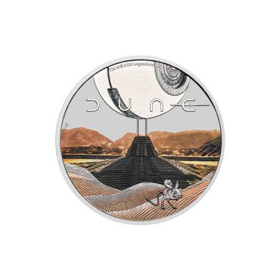 The Perth Mint stříbrná mince DUNE Arrakis 2026 Kolorovaná 1 oz – Zboží Dáma