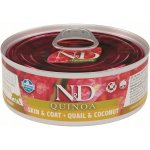 N&D Cat QUINOA Adult Quail & Coconut 80 g – Hledejceny.cz