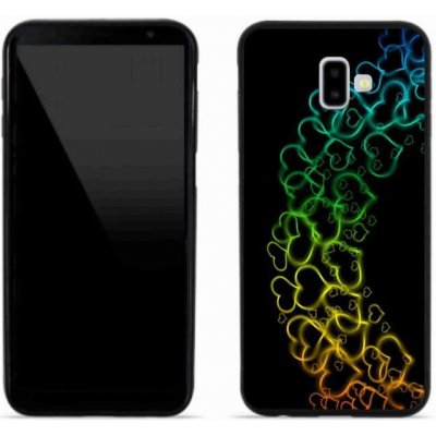 Pouzdro mmCase Gelové Samsung Galaxy J6 Plus - barevná srdíčka – Zbozi.Blesk.cz