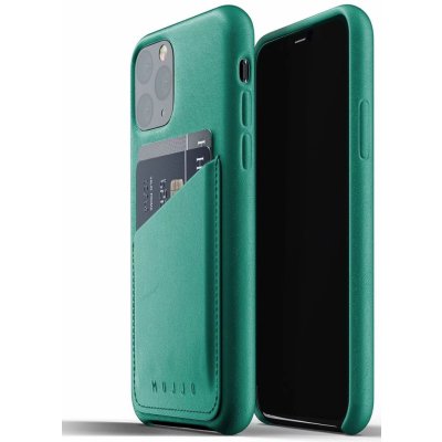 Pouzdro MUJJO Full Leather Wallet Case iPhone 11 Pro - Alpine Green – Zboží Mobilmania