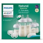 Philips Avent Breast Pumps a kojenecká láhev 125 ml a kojenecká láhev 260 ml a jednorázové vložky do podprsenky 6 ks a pouzdro a VIA pohárek s víčkem 3 ks – Zboží Dáma