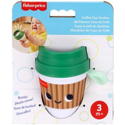 Fisher Price Kávový hrneček chrastítko – Zboží Mobilmania