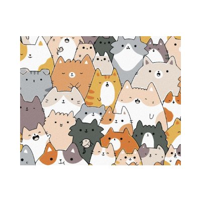 Diamondi Diamantové malování 30 KOČEK 40 x 50 cm vypnuté plátno na rám – Zboží Mobilmania