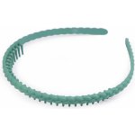 Prima-obchod Plastová čelenka do vlasů s hřebínkem, barva 3 zelená šalvěj tmavá – Hledejceny.cz