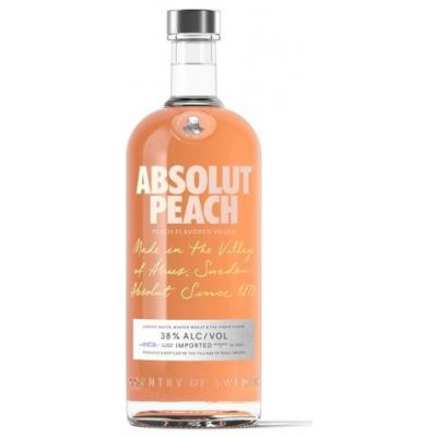 Absolut Peach 38% 1 l (holá láhev) – Hledejceny.cz