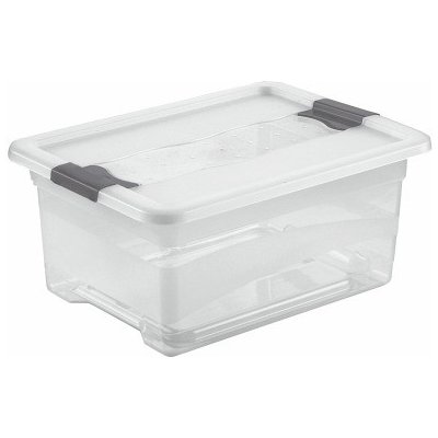 Keeeper Cornelia Transparetní box bílý 39x,5x29,5x17,5cm 12L