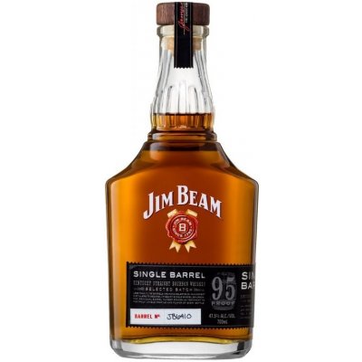 Jim Beam Single Barrel 95 Proof 47,5% 0,7 l (holá láhev) – Hledejceny.cz