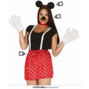 Karnevalový kostým Souprava Minnie sukně uši nos