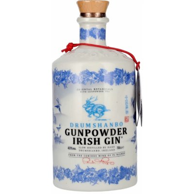 Drumshanbo Gunpowder Irish Gin Ceramic 43% 0,7 l (holá láhev) – Sleviste.cz
